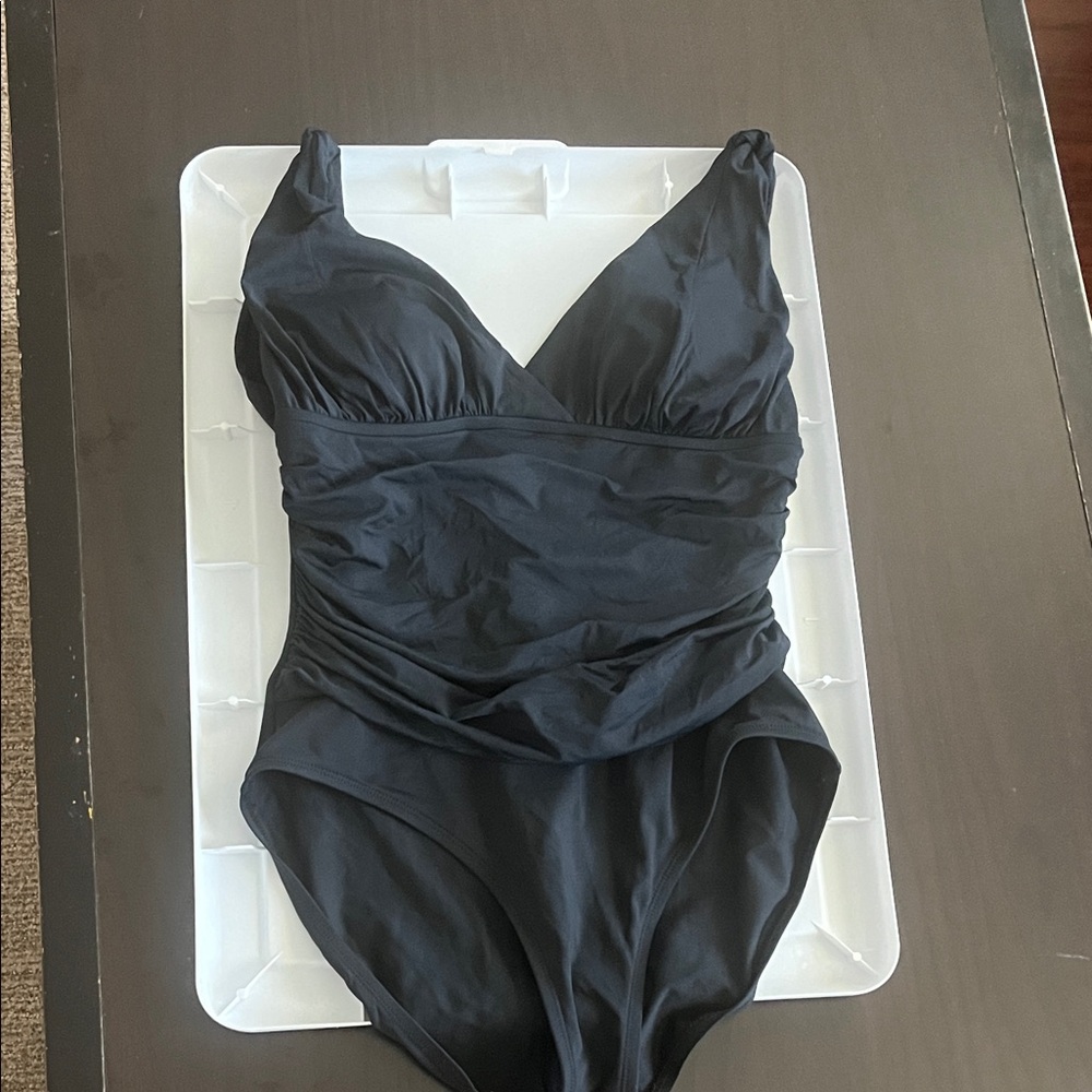 La Blanca Black One-Piece Swimsuit